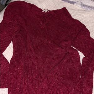 Pink Rose long sweater